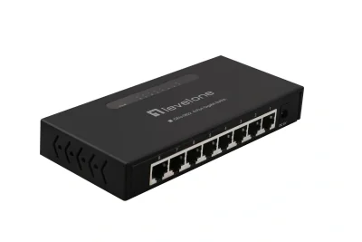 NET SWITCH 8PORT 10/100/1000M/GEU-0822 LEVELONE
