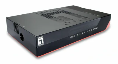 NET SWITCH 8PORT 10/100/1000M/GSW-0807 LEVELONE