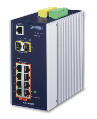 NET SWITCH 8PORT 1000M/IGS-10020PT PLANET