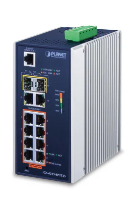 NET SWITCH 8PORT 1000M/IGS-4215-8P2T2S PLANET