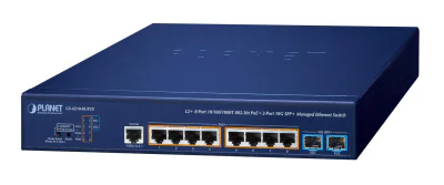 NET SWITCH 8PORT 1000M SFP+/GS-4210-8UP2XV PLANET