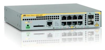 NET SWITCH 8PORT 1000T POE+/2SFP AT-X230-10GP-50 ALLIED