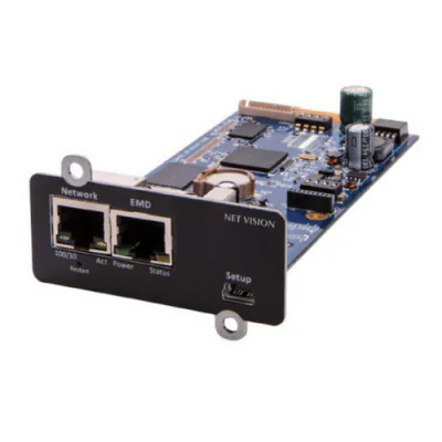 NET VISION CARD WEB/SNMP INTERFACE IPV4/IPV6 FOR SLOT