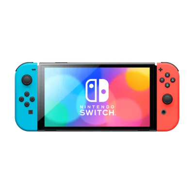 Nintendo Switch OLED, Nintendo Switch, NVIDIA Custom Tegra, Black, Blue, Red, Analogue / Digital, D-pad, Home button, Buttons