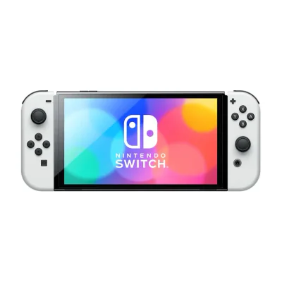 Nintendo Switch OLED, Nintendo Switch, NVIDIA Custom Tegra, White, Analogue / Digital, Buttons, OLED