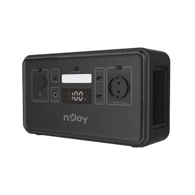 nJoy | ESPS-30TBBIF-CT012 | Power Base 300|Statie portabila stocare energie|Exterior|300W|6 porturi alimentare|4 moduri reincarcare | Management software "ESPS-30TBBIF-CT012"