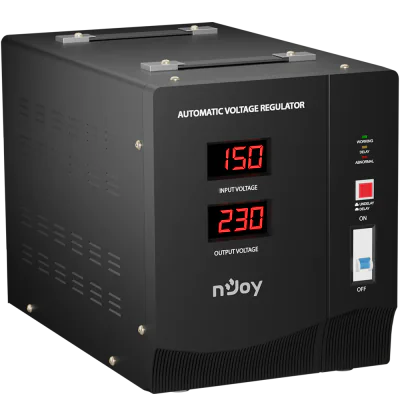 NJOY Stabilizator tensiune nJoy 3000VA Alvis https://www.njoy.global/product/alvis-3000, Black