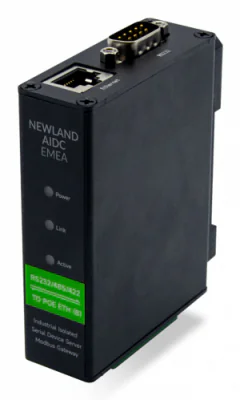 NLS-EX-232-01 Remora Serial Port to Ethernet module with POE. Compatible with all RS232 versions of HR, FM, FR and NVH products.