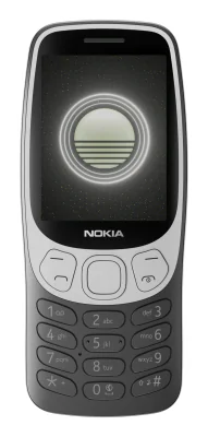 Nokia 3210 (2024) 4G, Dual SIM, 1450 mAh, USB Type-C, Grunge Black "1GF025CPA2L10"