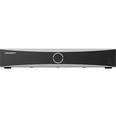 NVR Hikvision 32 canale AcuSeek DS-7732NXI-K4/VPRO; Enable AI by NVR: 12-ch@1080p (30 fps) / Disable AI by NVR: 24-ch@1080p (30 fps), H.265, H.265+, H.264, H264+, iesiri: HDMI/VGA , 4x SATA max 16TB pe HDD, AI by NVR: Facial recognition, perimeter pr