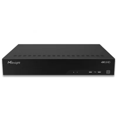 NVR Milesight 32 canale MS-N7032-G, Rezolutie inregistrare: 12MP, Rezolutie redare: 6*(30fps @8MP),8*(30fps @6MP), 9*(30fps @5MP), 12 *(30fps @4MP), 16*(30fps@3MP), 24*(30fps@1080P), 32*(30fps@720P),32 *(30fps@D1), Dual Stream; HDMI & VGA; Compresie 