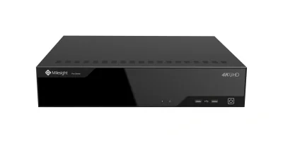 NVR Milesight 64 canale MS-N8064-G, Rezolutie inregistrare: 12MP, Rezolutie redare: 6*(30fps@8MP),8*(30fps@6MP),Dual Stream; HDMI & VGA output 2CH; Compresie video: H.265+/H.265(HEVC)/H.264+/H.264;Stocare: 8 *SATA( 3.5") si 1*eSATA pana la 10TB per H