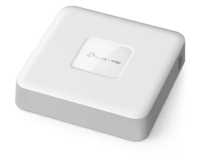 " NVR PoE TP-Link VIGI 4 canale 1104H4P; 53W, 8 MP,1 SATA Interface, max 10TB(neinclus), H.265+; ONVIF, Detecții avansate + sunete anormale  "