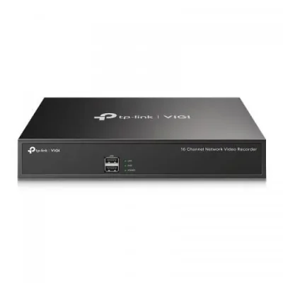 NVR TP-Link VIGI 16 canale 1016H; 8 MP,1 SATA Interface, max 16TB(neinclus), H.265+; ONVIF Detecții multiple: oameni, vehicule, zgomot, obiecte abandonate etc.