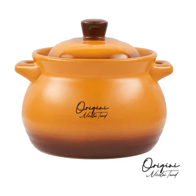 OALA CERAMICA CU CAPAC 12x11 CM, 2 L, NICOLAI TAND, ORIGINI, COOKING BY HEINNER