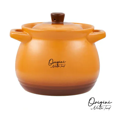 OALA CERAMICA CU CAPAC, 14.5x16 CM, 3 L, NICOLAI TAND, ORIGINI, COOKING BY HEINNER