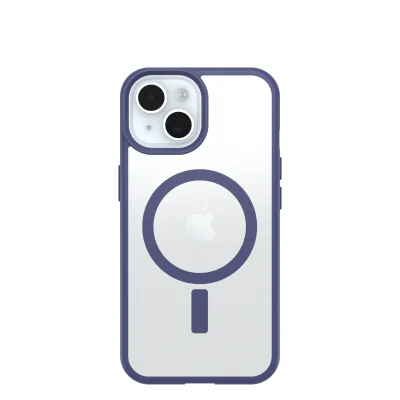 OB REACT MAGSAFE IPHONE 17E/16E//15/14 SPACE CADET-CLEAR/PURPLE