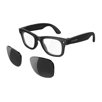 Ochelari de soare inteligenți BlitzWolf BW-AG1 Pro cu AI și lentile interschimbabile