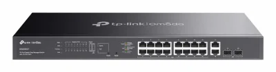 Switch TP-LINK ES220GMP, 18x Gigabit, 2x SFP+, PoE, L2, gestionat