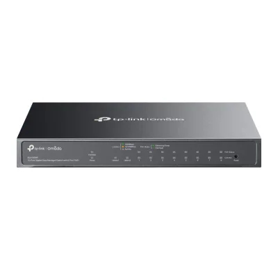Omada 20-Port Gigabit Easy Managed Switch with 16-Port PoE+ PORT: 16× Gigabit PoE+ Ports, 2x Gigabit Non-PoE Ports, 2× Gigabit SFP Ports SPEC: 802.3at/af, 250 W PoE Power, 1U 19-inch Rack-mountable Steel Case FEATURE: Integration with Omada SDN Contr