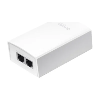 Omada 54V 30W 2.5G Passive PoE Adapter Port: 1× 2.5Gbps Passive PoE Port, 1× 2.5Gbps Non-PoE Port SPEC: 54V passive PoE supported, 30W PoE Power, Data and power carried over the same cable, Convenient wall-mounting design, 2.5G speed support, Plug-an