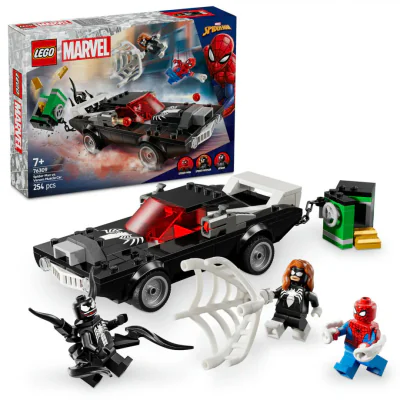 OMUL PAIANJEN VS.MASINA FASTOASA A LUI VENOM, LEGO 76309