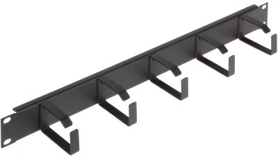 Organizator de cabluri OKR-5, negru, metal