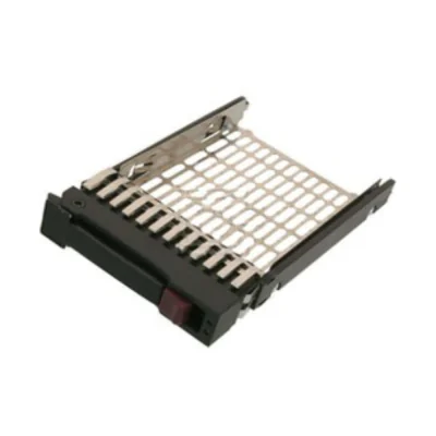 Origin Storage Caddy for HPE Proliant DL/ML G6/G7 SATA/SAS 2.5in, Black, Stainless steel