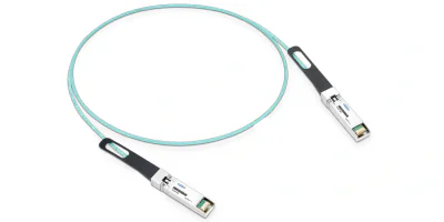 Origin Storage Dell Compatible Active Optical Cable 25G SFP28 (10m), 10 m, AOC, SFP28, SFP28