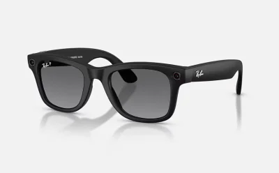 ORW4012 META WAYFARER High Bridge Fit - Matte Black - Polar Gradient Graphite Gen 2