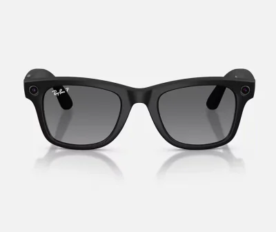 ORW4012 META WAYFARER High Bridge Fit - Matte Black - Polar Gradient Graphite Gen 2