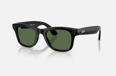 ORW4012 META WAYFARER High Bridge Fit - Shiny Black - G-15 Green Gen 2