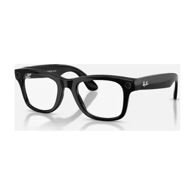 ORW4012 META WAYFARER High Bridge Fit - Shiny Black - Graphite Green Transitions® Gen 2