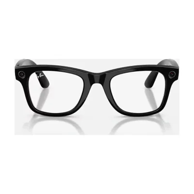 ORW4012 META WAYFARER High Bridge Fit - Shiny Black - Graphite Green Transitions® Gen 2