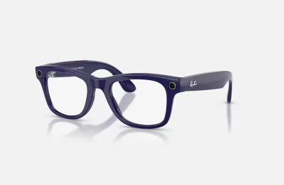ORW4012 META WAYFARER High Bridge Fit - Shiny Cosmic Blue - Sapphire Transitions® Gen 2
