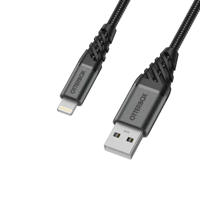 OTTERBOX PREMIUM CABLE USB/ALIGHTNING 1M BLACK