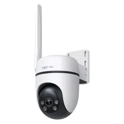 Outdoor Pan/Tilt 4G LTE Camera SPEC: 1080p (1920x1080), 4G LTE (LTE-FDD: B1/3/5/7/8/20/28, LTE-TDD: B38/40/41), 1 × External Antenna, 1 × PoE Port, Horizontal 360º FEATURE: Pan/Tilt, Starlight Color Night Vision, Smart AI Detection and Notifications 