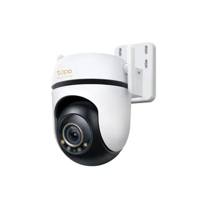 Outdoor Pan/Tilt Security Wi-Fi Camera SPEC: 3K 5MP (2880x1620), 2.4 GHz, 2 × External Antennas, 1 × Ethernet Port, Horizontal 360º FEATURE: Pan/Tilt, Starlight Color Night Vision, Smart AI Detection and Notifications (motion, people, pets, cars), So