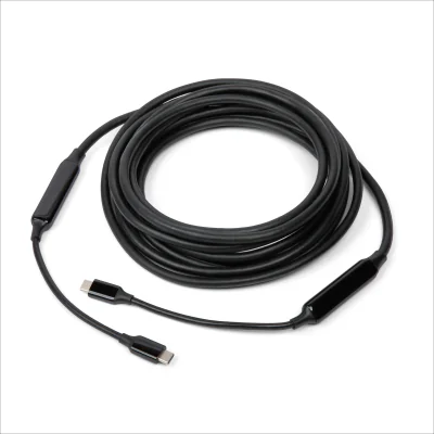 Owl Labs USB C to C SuperSpeed Cable (16 Feet / 4.87M) for Meeting Owl 4+, 4.87 m, USB C, USB C, Black