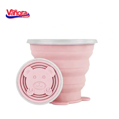 "PAHAR PLIABIL SILICON 270 ML  Material: Silicon Dimensiune: 9.5x8.5 CM Dimensiune pliat: 9.5x1.5 CM"