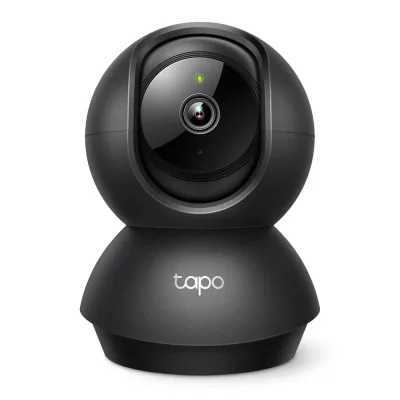 Pan/Tilt Home Security Wi-Fi Camera SPEC:2K (2304x1296), 2.4 GHz, Horizontal 360º FEATURE: Pan/Tilt, Smart Detection and Notifications (motion, people, baby crying), Motion Tracking, Sound and Light Alarm, Remote Control, Two-Way Audio, Voice Control
