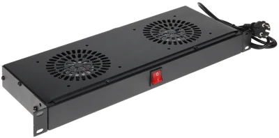 Panou cu ventilator pentru cabinet rack EPRADO A19P-2W, 19", 1U