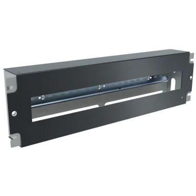 Panou de distribuție a tensiunii (PDU) pentru rack STALFLEX S-VDP-C19-3U-60-B, 19", 3U, negru RAL 9005