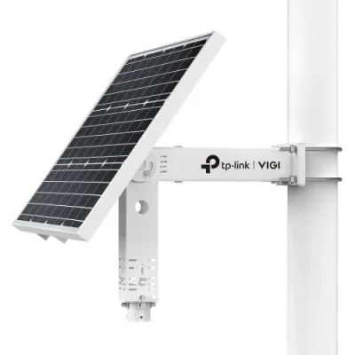 Panou fotovoltaic SP6020, 60W + Acumulator 31.02Ah/10.8V pentru camere TP-LINK VIGI, Unghi ajustabil, 3× Porturi DC Output, modular, management de la distanta