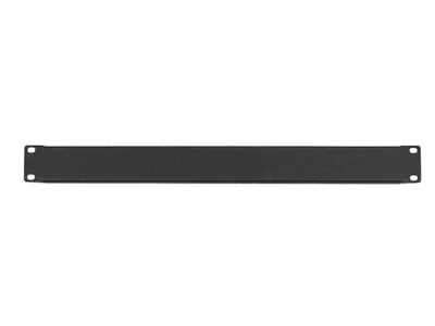 PANOU gestionare cabluri SPACER, tip masca orizontala blank, 19 inch, 1U, negru, "SPCM-1U-BK-03"