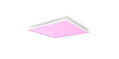 Panou inteligent LED RGB Philips Hue Surimu, Bluetooth, 60W (100W), 4150 lm, lumina alba si color (2000-6500K), 60x60cm