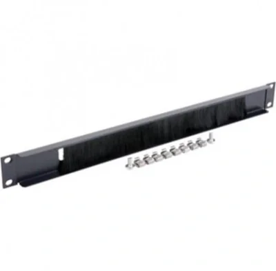 GEMBIRD 19A-BRUSH-02 Gembird Cable entry brush for 19 rack 1U size black
