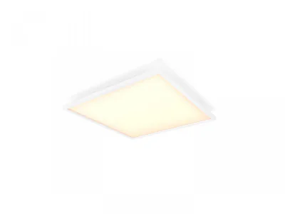 Panou LED Philips Hue Aurelle SQ, Bluetooth, 39W, 3750 lm, luminaalba(2200-6500K), IP20, 60cm, Aluminiu, Alb, Intrerupator cu variatorinclus