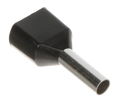 Papuc tubular dublu ELPROMET TUL-2X1.5/8/DIN-B*P100, 2 x 1,5 mm², set 100 buc.