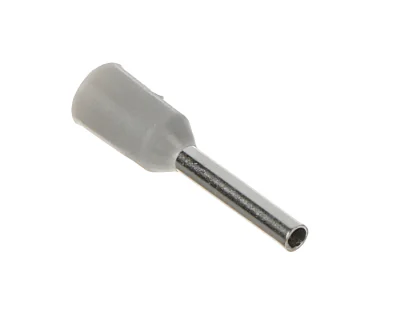 Papuc tubular ELPROMET TUL-0.75/8/DIN-G*P100, 0,75 mm², set 100 buc.